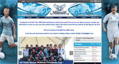 Desktop Screenshot of millenniumsoccer.org